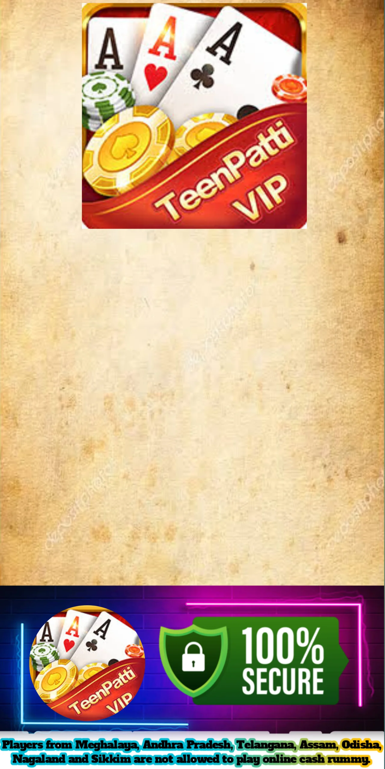 Teen Patti VIP APK Download Rummy App Online
